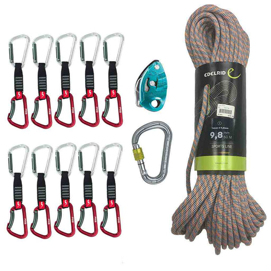 Edelrid Petzl Fixe Sport Lead Climbing Package