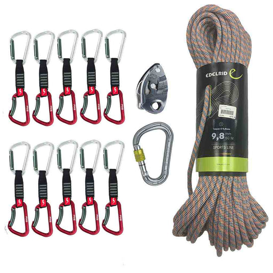 Edelrid Petzl Fixe Sport Lead Climbing Package