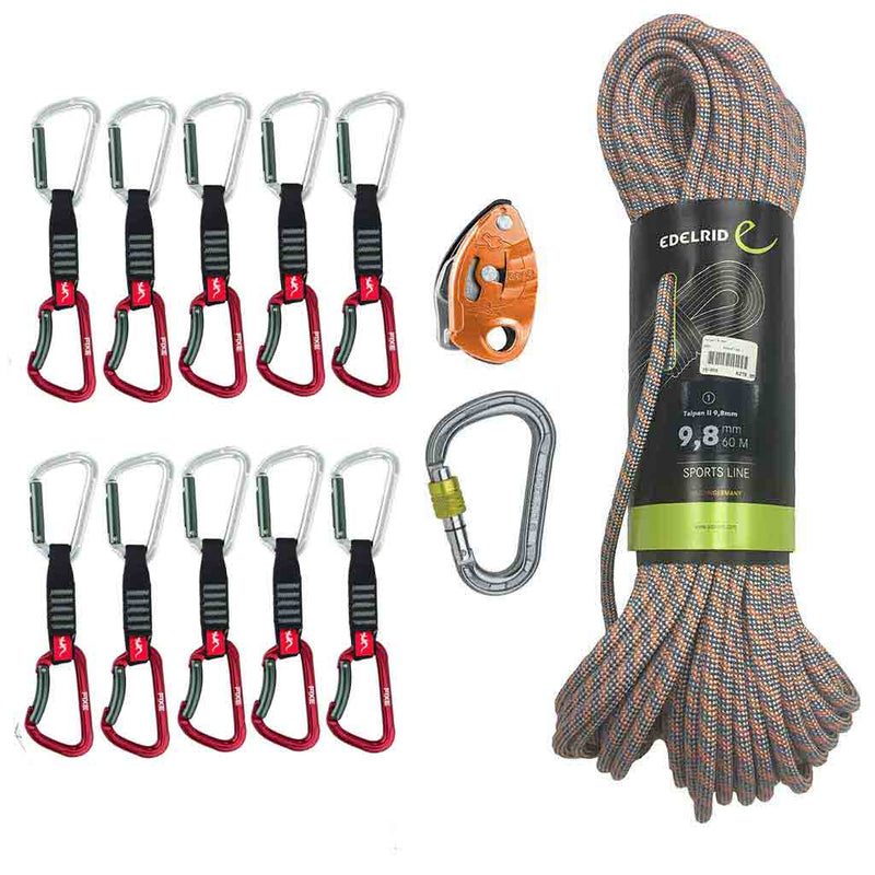 Load image into Gallery viewer, Edelrid Petzl &amp; Fixe Sport Lead Climbing Package
