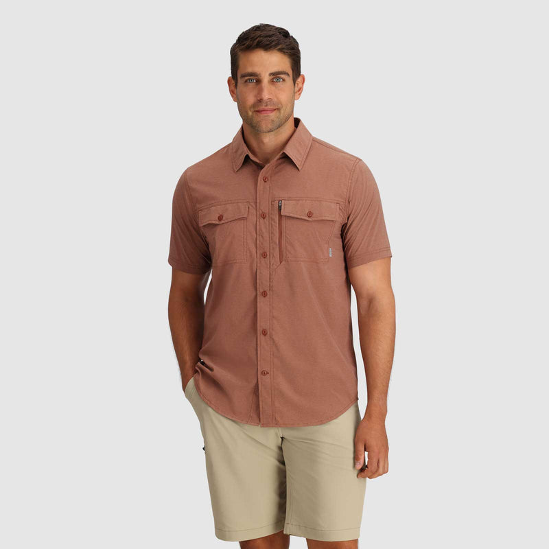 Load image into Gallery viewer, Mens Way Station Short Sleeve Shirt
