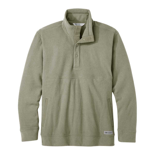 Mens Trail Mix Snap Pullover II Fleece