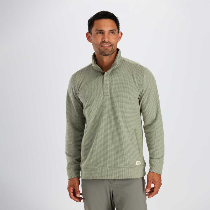 Load image into Gallery viewer, Mens Trail Mix Snap Pullover II Fleece
