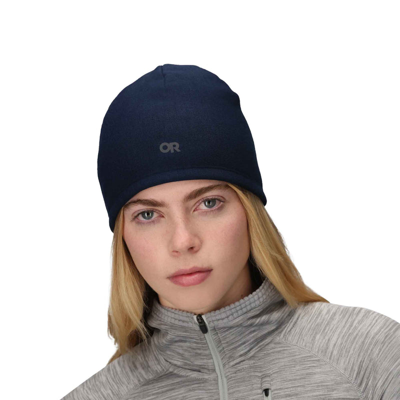Load image into Gallery viewer, Crescent Fleece Beanie
