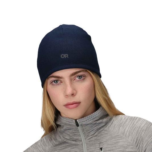 Crescent Fleece Beanie