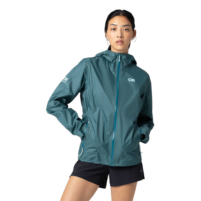 Load image into Gallery viewer, Outdoor Research Womens Helium UL Jacket - Waterproof Shell
