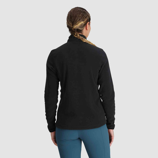 Womens Polartec 100 Quarter Zip Fleece Top