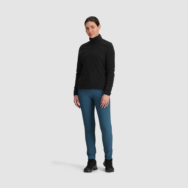 Load image into Gallery viewer, Womens Polartec 100 Quarter Zip Fleece Top
