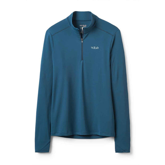Rab Womens Force Long Sleeve Zip Top