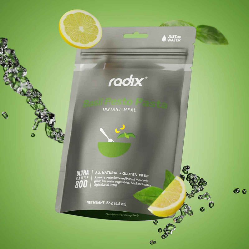Load image into Gallery viewer, Radix Nutrition Basil Pesto Pasta - Plant-Based Meal

