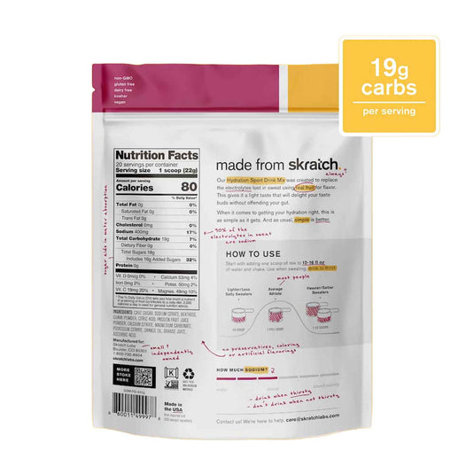 Skratch Labs Sport Hydration Drink Mix - Passionfruit Orange and Guava