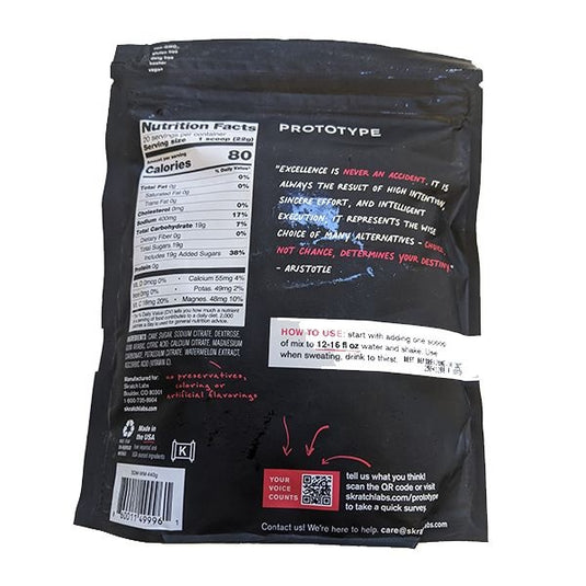 Sport Hydration Drink Mix, Watermelon, 20 Serving Resealable Pouch