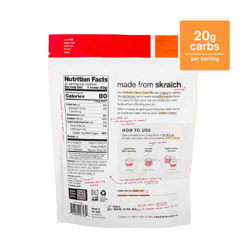 Load image into Gallery viewer, Sport Hydration Drink Mix Fruit Punch
