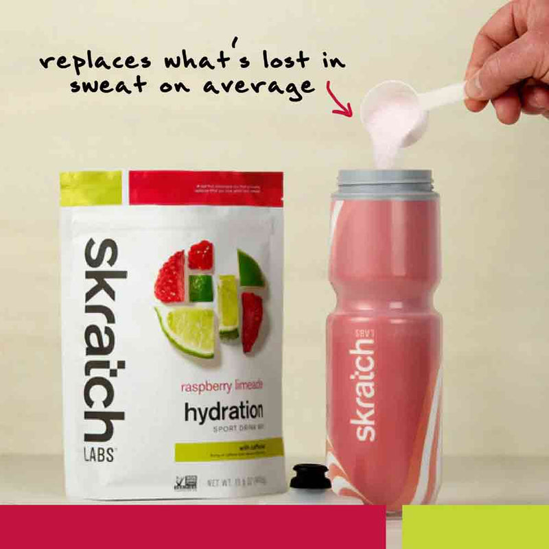 Load image into Gallery viewer, Sport Hydration Drink Mix Raspberry Limeade with Caffeine
