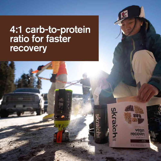 Vegan Recovery Sports Drink Mix Oat Milk Latte