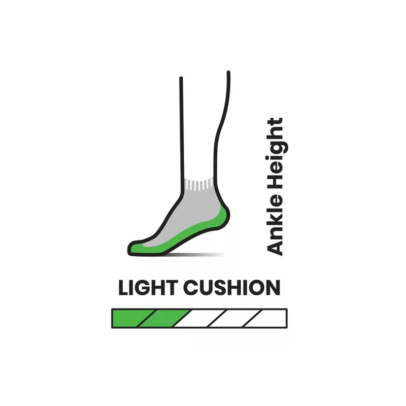 Load image into Gallery viewer, Hike Light Cushion Patterned  Ankle
