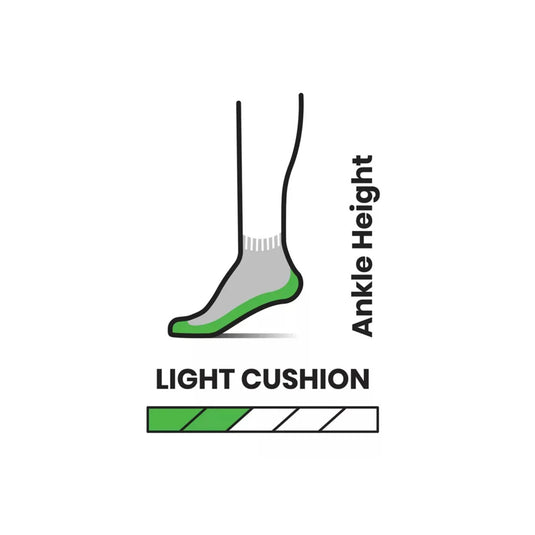 Hike Light Cushion Patterned  Ankle