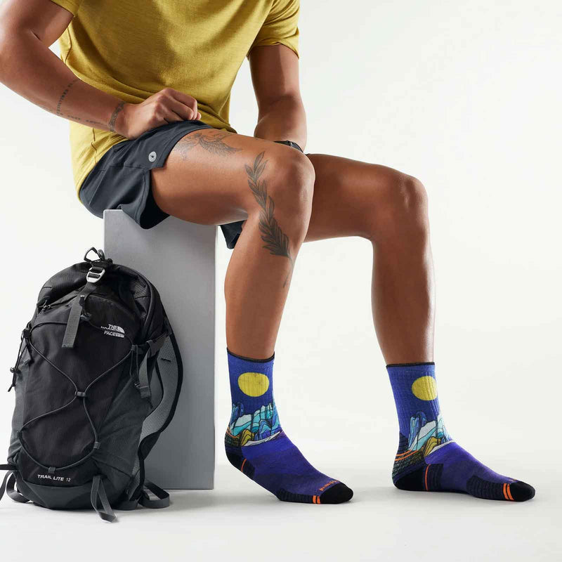 Load image into Gallery viewer, Smartwool Hike Targeted Cushion Mountain Myth - Crew Socks
