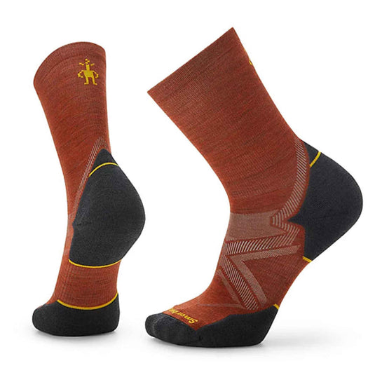 Mens Run Cold Weather Targeted Cushion Crew Socks