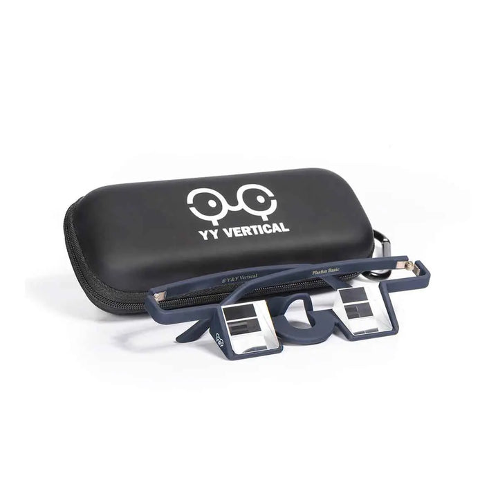 Plasfun Evo Belay Glasses - Larger Prisms For Climbing Comfort, Compatible With Eyeglasses