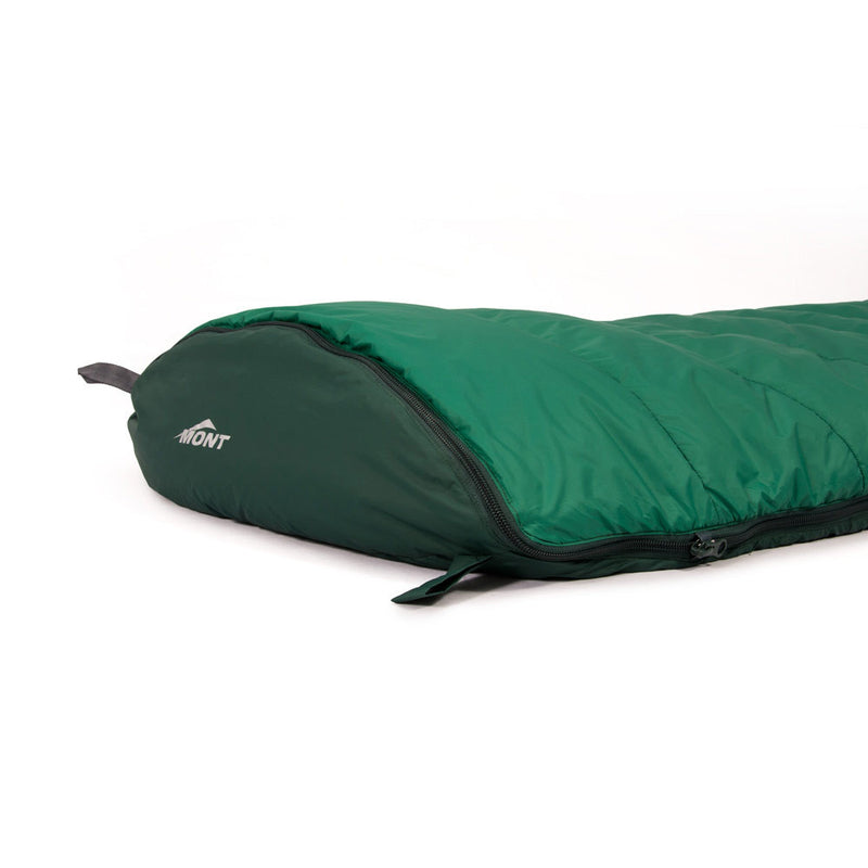 Load image into Gallery viewer, Mont Zodiac 500 Women&#39;s specific down sleeping bag for hiking and travel
