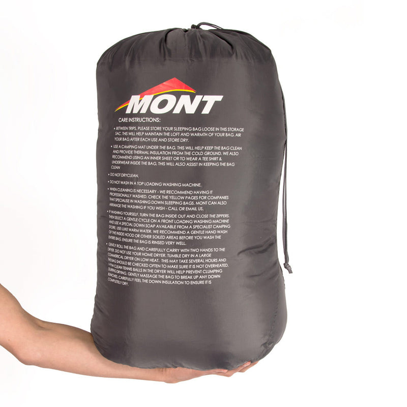 Load image into Gallery viewer, Mont Zodiac 500 - Down Filled Hiking Sleeping Bag

