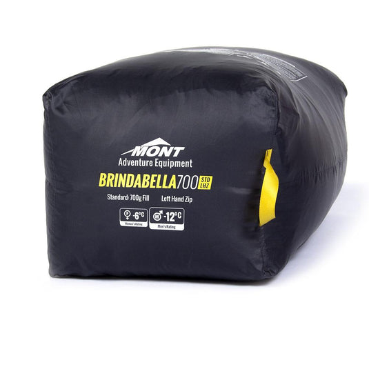 mont adventure Brindabella 700 storage sack sleeping bag