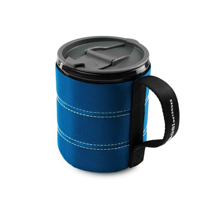 GSI infinity backpacker insulated mug blue