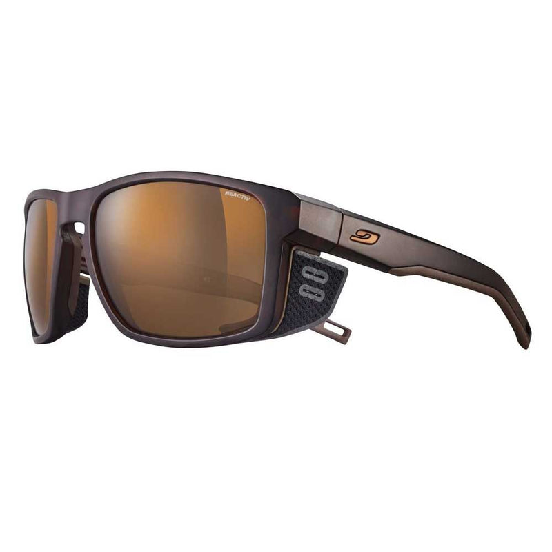 Load image into Gallery viewer, Julbo sunglasses shield reactiv brown brass 1
