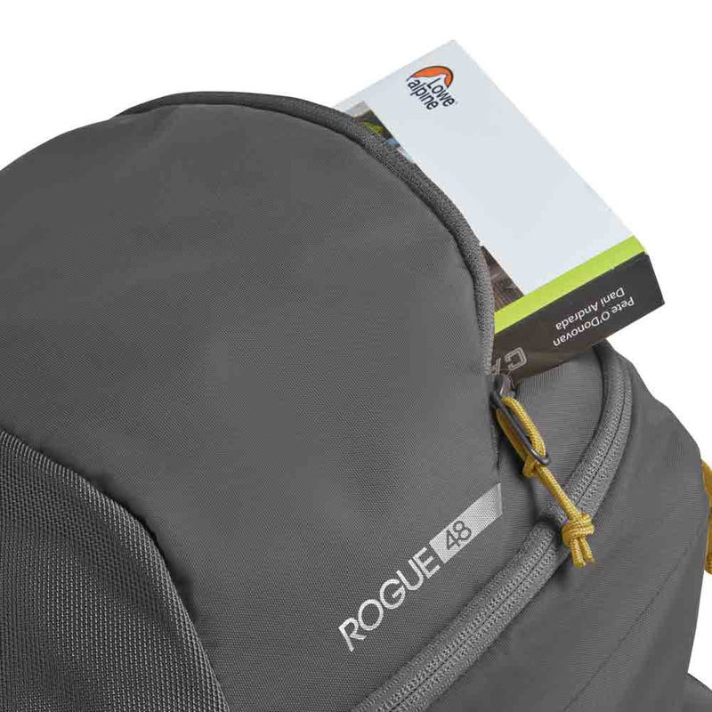 Load image into Gallery viewer, Lowe Alpine Climbing Crag Bag Rogue 48 Ebony features 3
