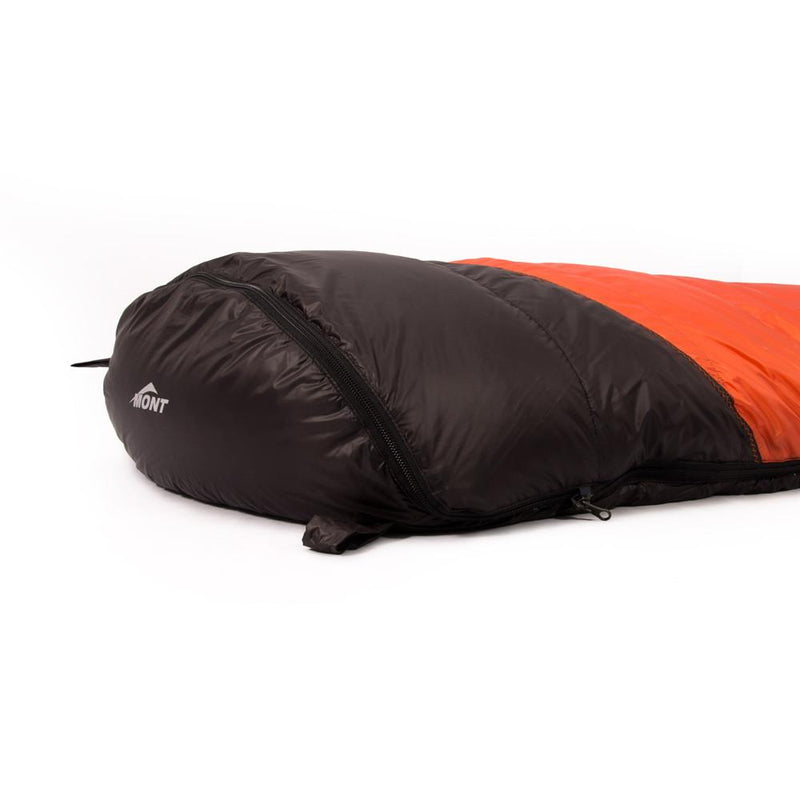 Load image into Gallery viewer, Mont helium 550 XL FOOT sleeping bag
