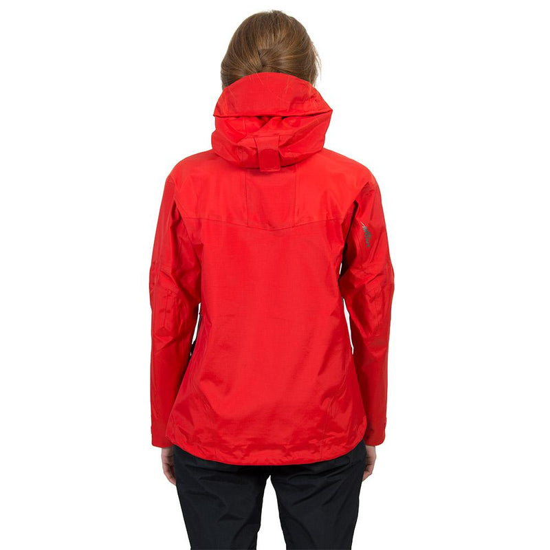 Load image into Gallery viewer, Mont Womens Supersonic Jacket Fiesta back onmodel
