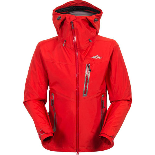 Mont Womens Supersonic Jacket Fiesta front hood down