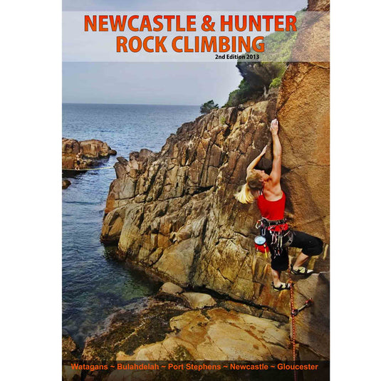 Newcastle   Hunter rock climbing guide book