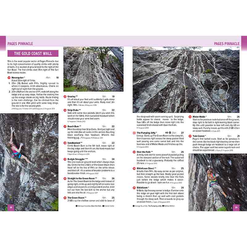 Load image into Gallery viewer, south east queensland rock climbing guide book
