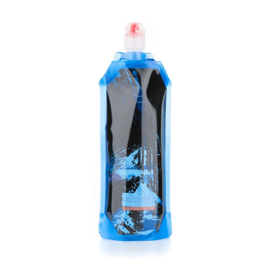 Source hydration liquidtainer 1L foldable light waterbottle black blue