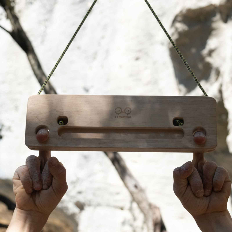 YY Vertical Portable hangboard in Recycled Wood for Panama