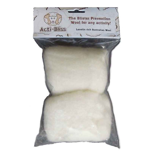 acti bliss hikers wool blister prevention wool