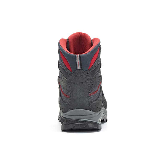 asolo drifter GTX mens hiking boot graphite gunmetal heel