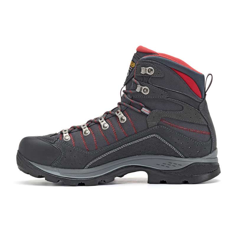 Load image into Gallery viewer, asolo drifter GTX mens hiking boot graphite gunmetal inside edge actual
