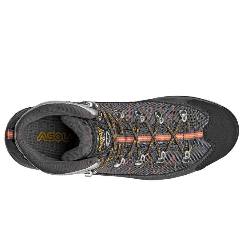 Load image into Gallery viewer, asolo finder GTX mens graphite gunmetal flame lacingl

