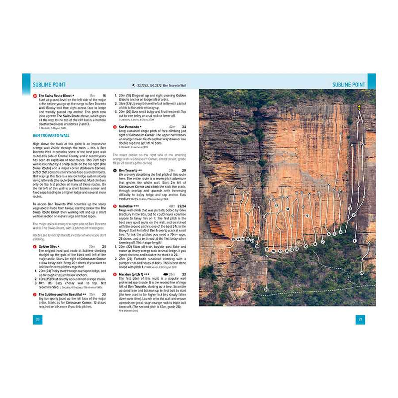 Load image into Gallery viewer, best of the blue mountains sport climbing guide simon carter onsight photography 2

