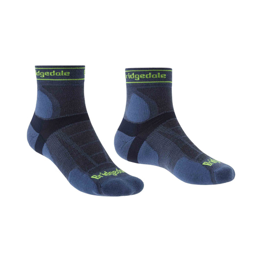 Mens Trail Run Ultra Light Merino T2 3/4 Socks