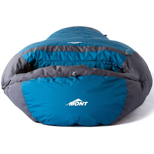 mont adventure brindabella top view sleepingbag