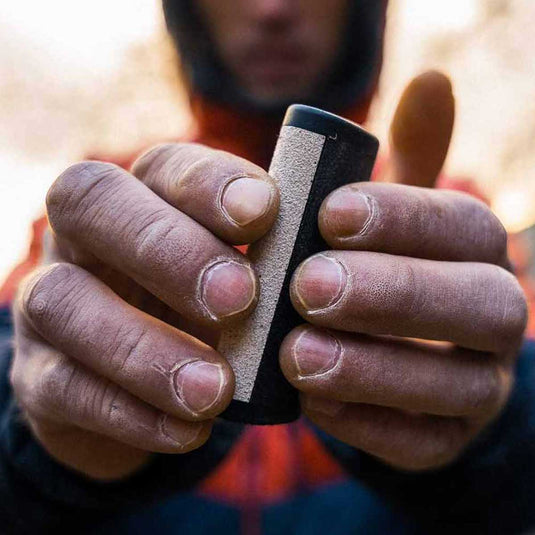 Crux Taco - Climbing Finger Sanding Block