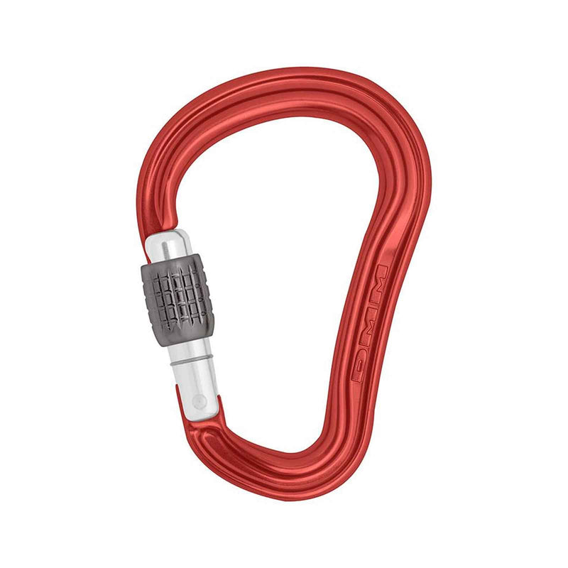 Load image into Gallery viewer, dmm shadow hms belay climbing carabiner red
