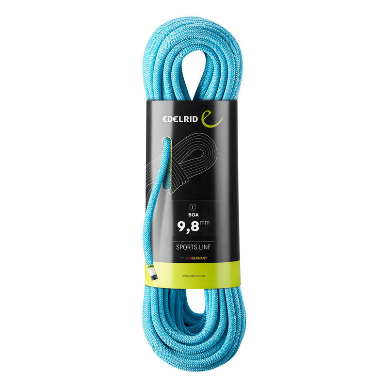 Load image into Gallery viewer, edelrid boa 9 8mm sport sline climbing rope blue
