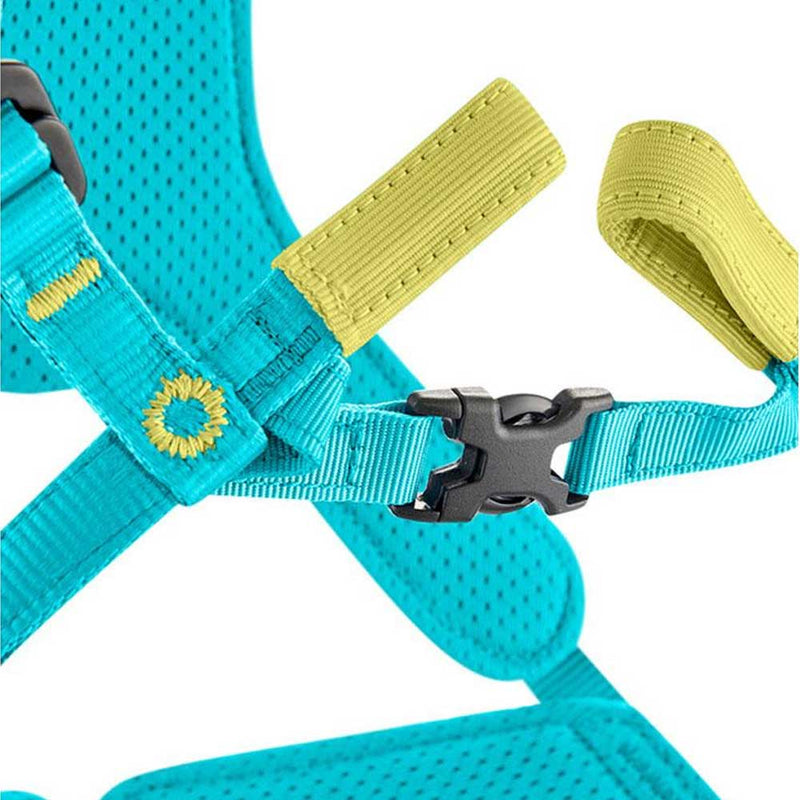 Load image into Gallery viewer, edelrid fraggle III kids rock climbing harness icemint 2
