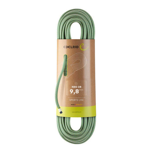 edelrid neo 3R recycled rock climbing rope