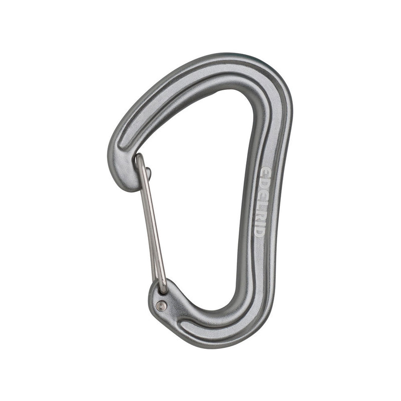Load image into Gallery viewer, edelrid nineteen g wire gate climbing carabiner slate
