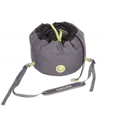 edelrid caddy ii climbing rope bag slate
